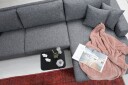 Katilaya Sovesofa med Divan Høyre   Grå
