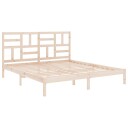 vidaXL Sengeramme heltre 200x200 cm
