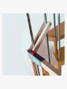 Roba Skrugrind Safety Up 93,5-120,5 cm, Wood