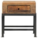 vidaXL Nattbord 40x35x40 cm gjenvunnet heltre