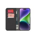 Puro 2-i-1 Flip-Cover Etui for iPhone 15 Pro - Svart, Eco-skinn