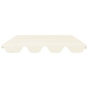 vidaXL Erstatningsbaldakin hagehuske krem 150/130x70/105 cm 270 g/m²