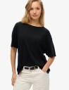 Superdry Studios Dropped Shoulder Tee   Black   40