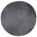  Faux Skinnmatte Tafalla Antrasitt Ø 80 cm Polyester