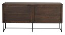 Rowico Home Everett sideboard Brun ek/svart 160 x 41 cm Brun