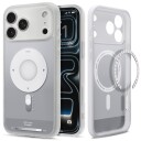 Spigen Ultra Hybrid MagSafe Deksel til iPhone 18 Pro/17 Pro - Klassisk Sølv