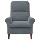  Mørk Grå Lenestol Mørk grå Stoff med treben Standard Ergonomisk