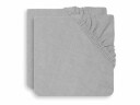 Jollein Stellemattetrekk 50x70 cm 2-pack Grey