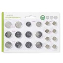 Nedis Multi Pack Knappcellebatteri CR2025/CR2016/CR1620/LR43/LR54 - 20 Stykker