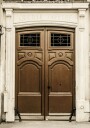 Front Door in Paris Plakat Plakat / 100x150cm