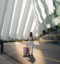 Samsonite RESTACKD utvidbar PC kabinkoffert 55 cm Rose