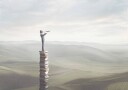 Tower of Books Plakat Plakat / 70x100cm