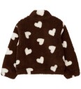 The New Tnunita Os Teddy Jacket   Brown   98/104