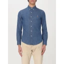 Polo Ralph Lauren Slim Fit Chambray Shirt - Blue - L