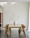 Ethnicraft Bok spisebord 200/300 x 100 x 76 cm Hardvoksoljet eik