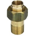 Messing loddeunion muffe/nippel 22 mm x 3/4"