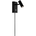 Nordlux Omari vegglampe 3,2W dimbar - Svart