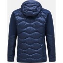 Peak Performance Helium Down Hybrid Hood Herre Blue Shadow 2XL