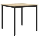 vidaXL Spisebord 80 x 80 x 75 cm Konstruert tre Sonoma eik Torget