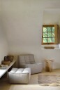 Ethnicraft N701 Fotskammel Beige