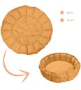 Play&Go 2-i-1 Leketeppe Organic Bloom Mustard