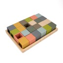 Magni Block shaped puzzle with 24 scilicone parts  3514 
