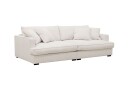 Rossita Lyx 3 seters ekstra dyp sofa i manchester   Naturhvit