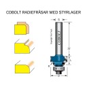 Cobolt 217 020 Avrundingsfres R=2 D=17 L=8 Maskintilbehør & forbruk