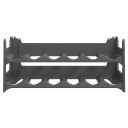 vidaXL Vinstativ for 12 flasker PP stablebar