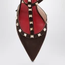 Valentino Garavani Dame Sko Brun 38 1/2 EU,