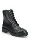 Lauren Ralph Lauren Allyson Perforated Lace-Up Bootie - Black - 41