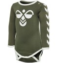 Hummel Body L/æ   hmlFlipper   Armygrønn   Hummel   1½ år (86)   Langermet Body