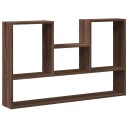  Vegghylle brun eik 99x15x60 cm konstruert tre