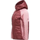 Peak Performance Women"s Helium Down Hybrid Hood Wild Rouge XL