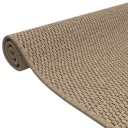vidaXL Teppeløper sisal-utseende sand 80x150 cm