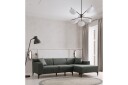 Malpani Sofa med Divan 3 sits   Grønn