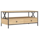  Salongbord sonoma eik 100x51x45 cm konstruert tre 835300