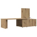  Salongbord artisan eik 150x50x35 cm konstruert tre 8721158435163
