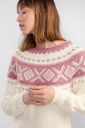 Dale Garn 405 03B Cortina Genser Rosa Sløyfe