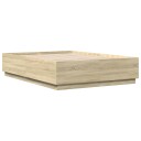  Sengeramme sonoma eik 140x200 cm konstruert tre 8721012274396