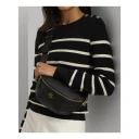 Lauren Ralph Lauren Leather Marcy Belt Bag - Black - ONE SIZE