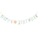 Talking Tables Girlander Happy Birthday Mermaid Waves WAVES-GARLAND