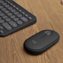 Logitech Pebble 2 Trådløs Tastatur og Mus Kombo med QWERTY Layout - Grafitt