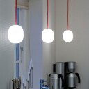 Piet Hein Superegg 150P Taklampe Opal med Sort Ledning