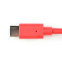 Multifunksjonell 4 i 1 kabel med USB A   USB B miniUSB microUSB og USB C kontakt   180 cm