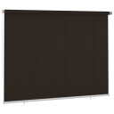 vidaXL Utendørs rullegardin 305 (B) x 230 (H) cm brun HDPE