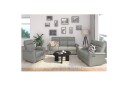 Recliner Southbrook Lys grå, PU/tre/metall, Elektrisk recliner - Lys grå, PU/tre/metall, Elektrisk recliner