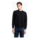 Emporio Armani, Herre, Gensere & Hettegensere, Svart, 3XL,