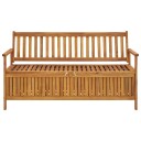  Oppbevaringsbenk hage 148 cm heltre akasie