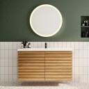Linn Bad Selma Eikestav 2 Skuffer Heltre D45cm Servantskap Eik / 60cm Senter
